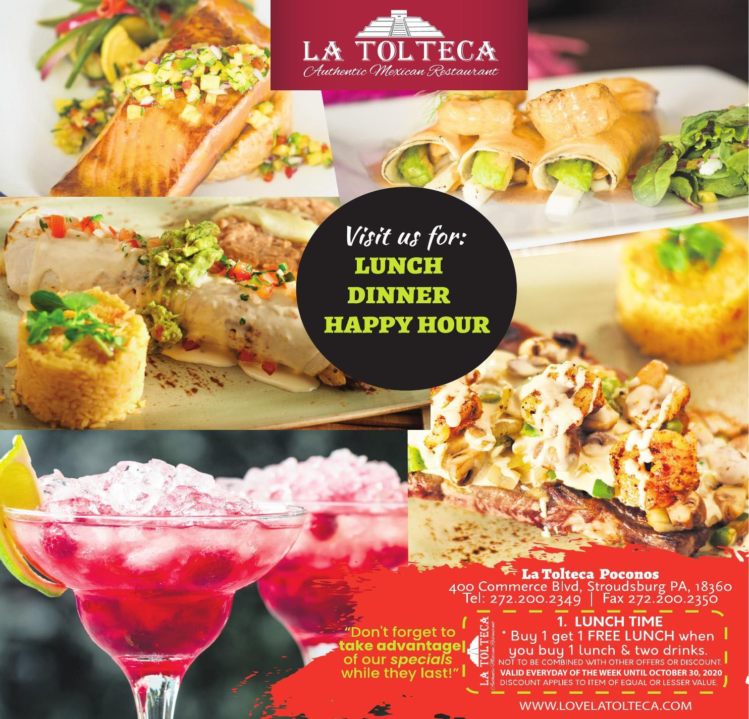 La Tolteca Authentic Mexican Restaurant The Pocono Times